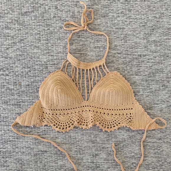 crochet bralette halter